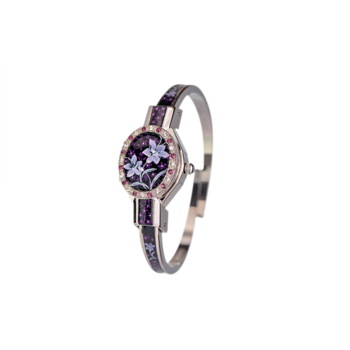 Florali Crystal Palladium Black-Purple – André Mouche