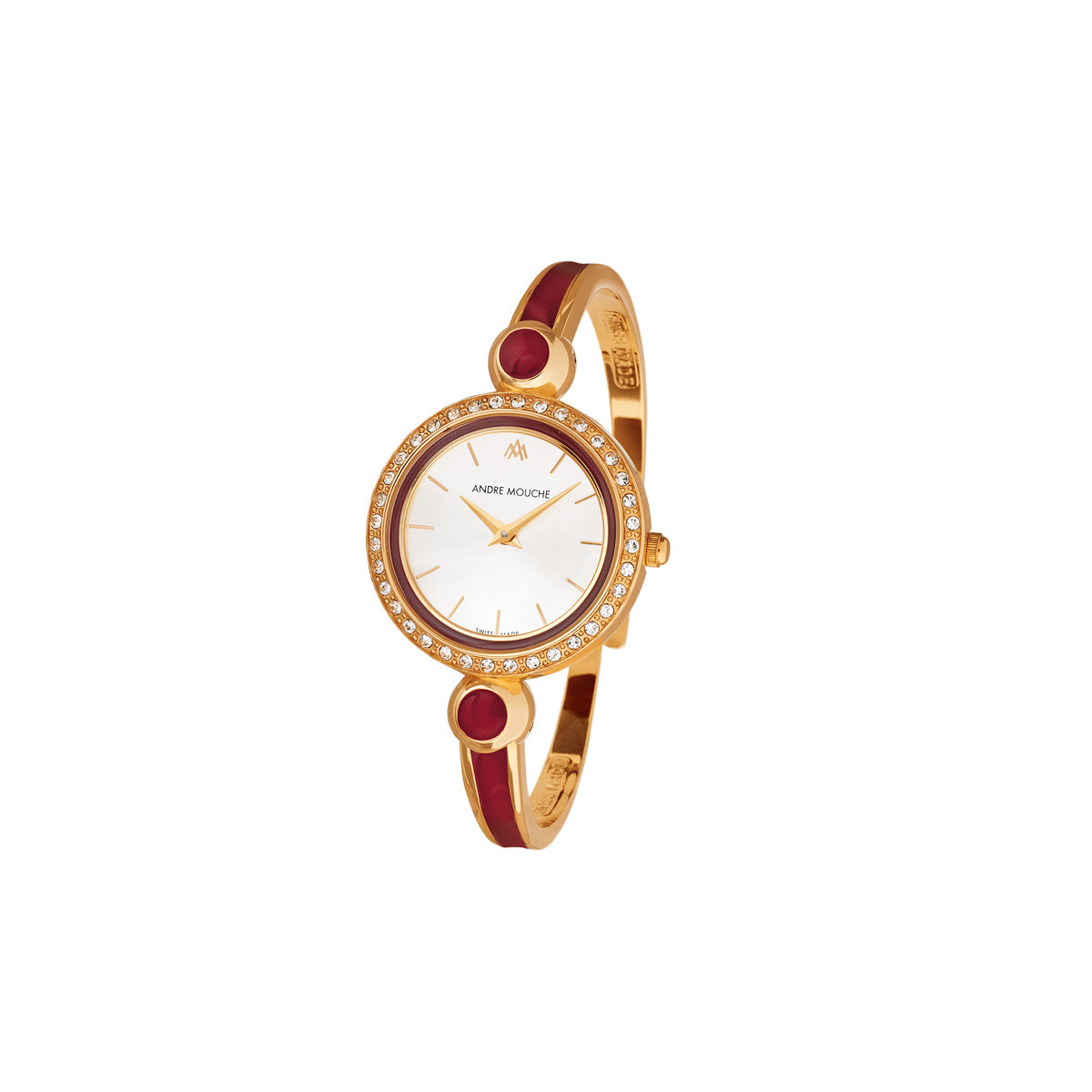 Aria Crystal Gold Red
