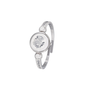 Alambra Palladium White Swiss Ladies Watch 883 - 01091 - André Mouche