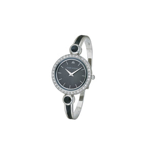 Aria Crystal Palladium Anthracite Swiss Ladies Watch 453 - 04041 - André Mouche