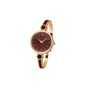 Aria Gold Brown Swiss Ladies Watch 450 - 08081 - André Mouche