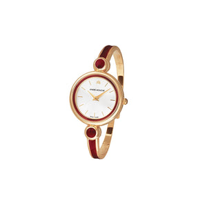 Aria Gold Red Swiss Ladies Watch 450 - 16101 - André Mouche