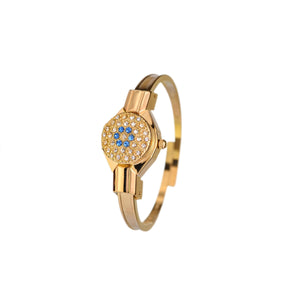 Crystal Round Sapphire Swiss Ladies Watch 900 - 01031 - André Mouche