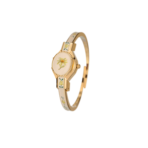 Edelweiss Gold White Swiss Ladies Watch 040 - 02101 - André Mouche