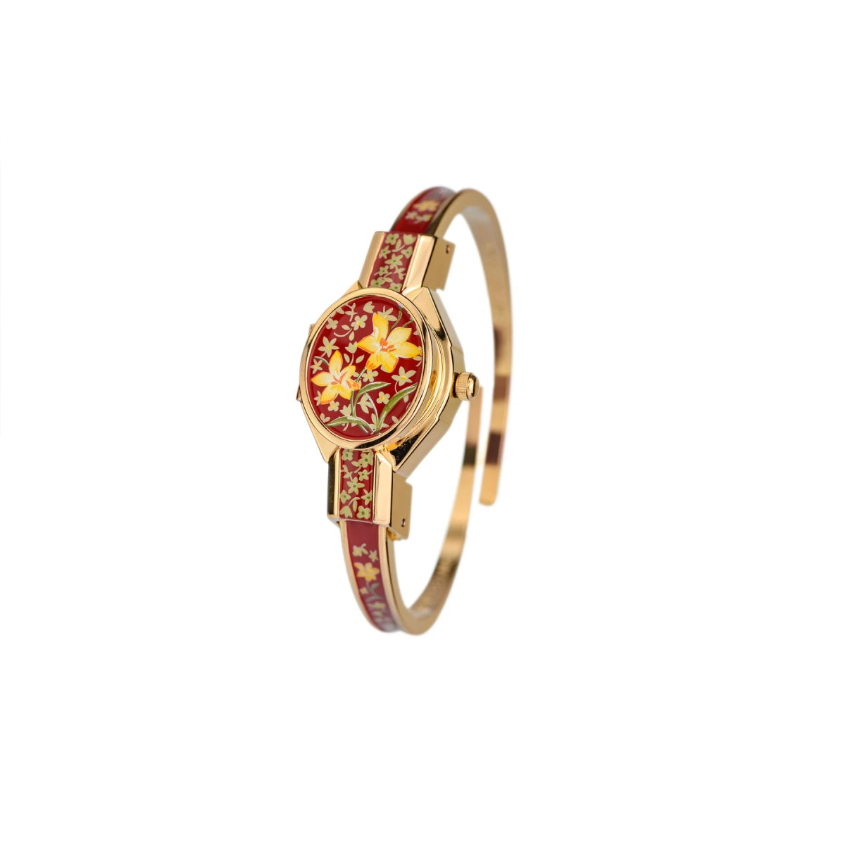 Florali Gold Red - Yellow Swiss Ladies Watch 150 - 16051 - André Mouche