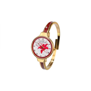 Gracia Gold Red Swiss Ladies Watch 422 - 16101 - André Mouche