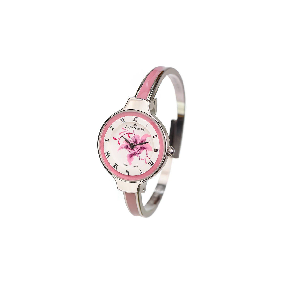 Gracia Palladium Pink Swiss Ladies Watch 423 - 22101 - André Mouche