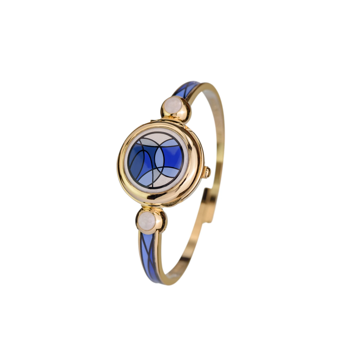 NEOLIA Gold/Blue Swiss Ladies Watch 880 - 20071 - André Mouche