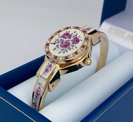Rose Crystal Gold White-Pink – André Mouche