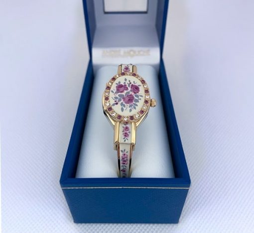 Andre mouche アンドレムッシュ ROSE ローズゴールド　腕時計 Amazon.co.jp: [アンドレムッシュ] 腕時計 CRYSTAL ROSE
