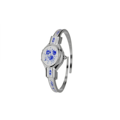 Rose Palladium White - Blue Swiss Ladies Watch 137 - 02071 - André Mouche